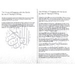 The Tracing Quran (The Blessed Chapters) Word By Word Translation - Bild 4
