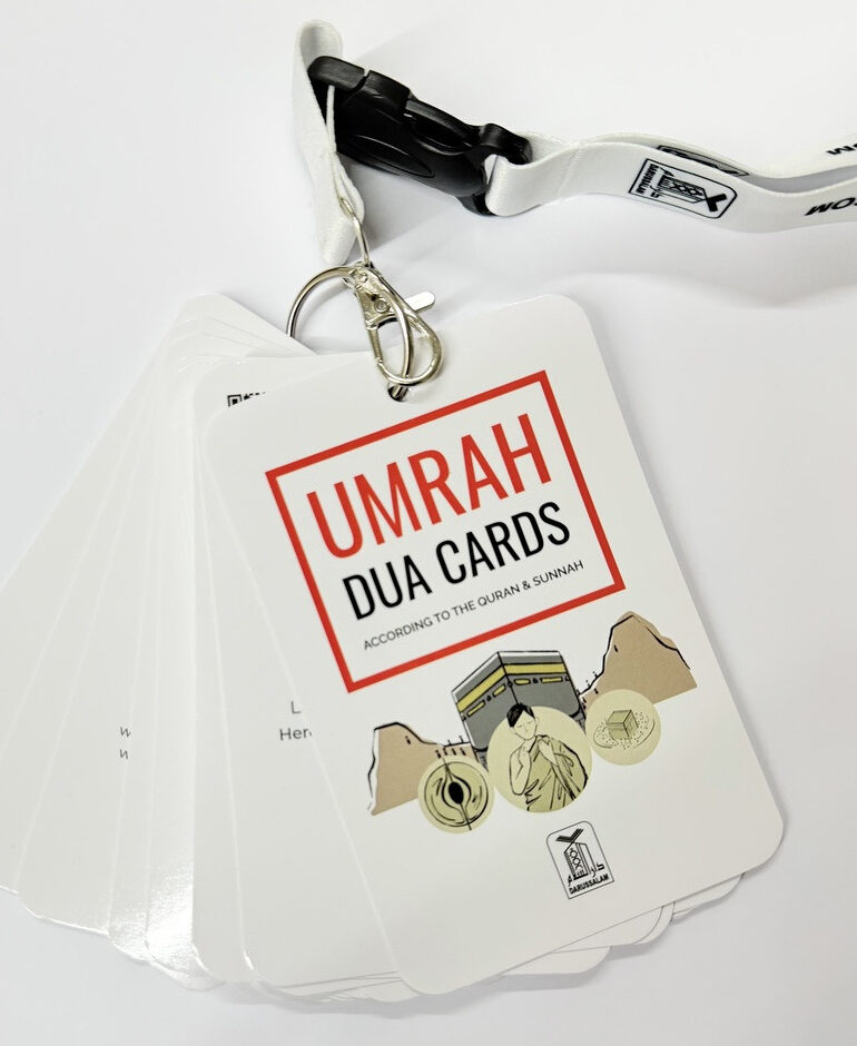 Umrah Dua Cards