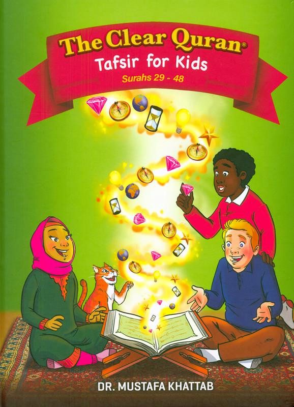Image_379__46545.1654983169 The Clear Quran Tafsir for Kids Surahs (29-48) with Arabic Text Hardcover - Bild 1