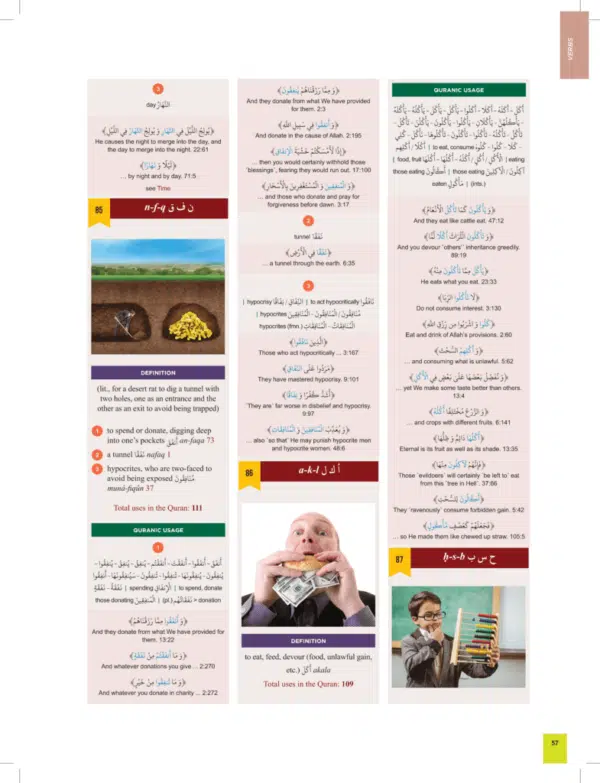 the clear quran series dictionary 7
