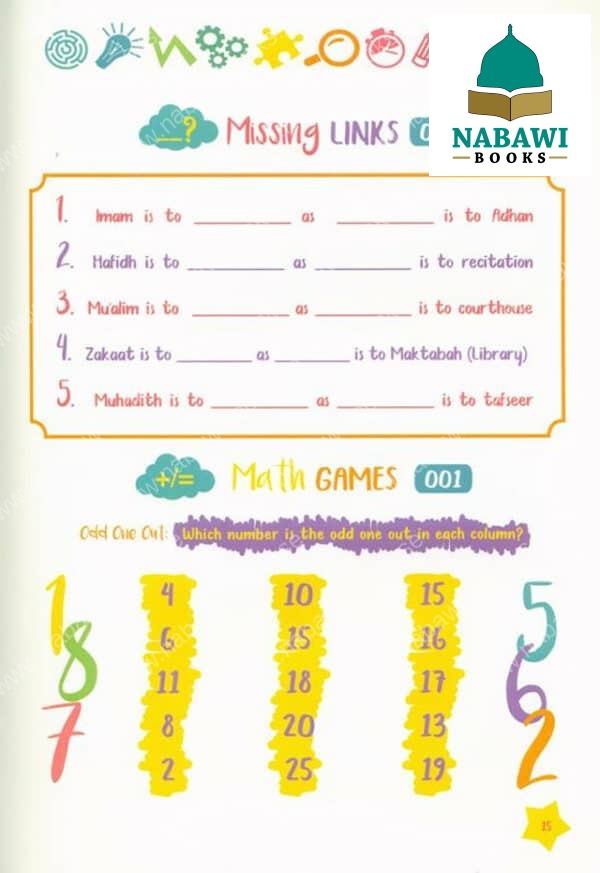 fun brain teasers for muslim kids
