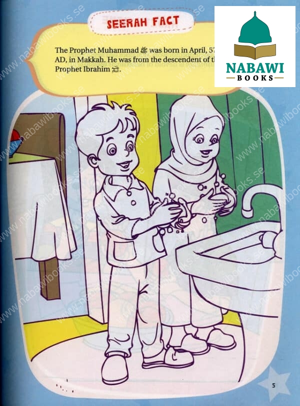 hadith activity book for kids