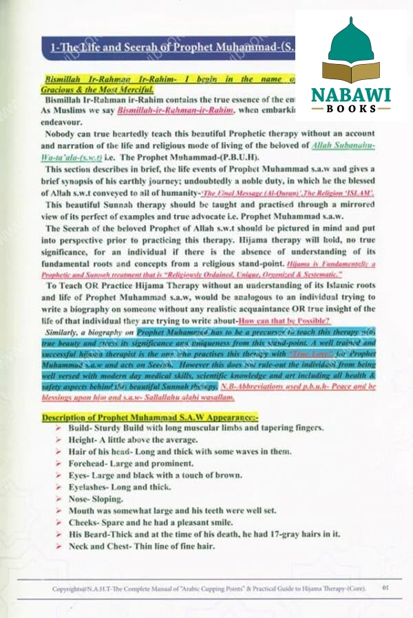 hijama therapy a complete manual of the arabic cupping points 2