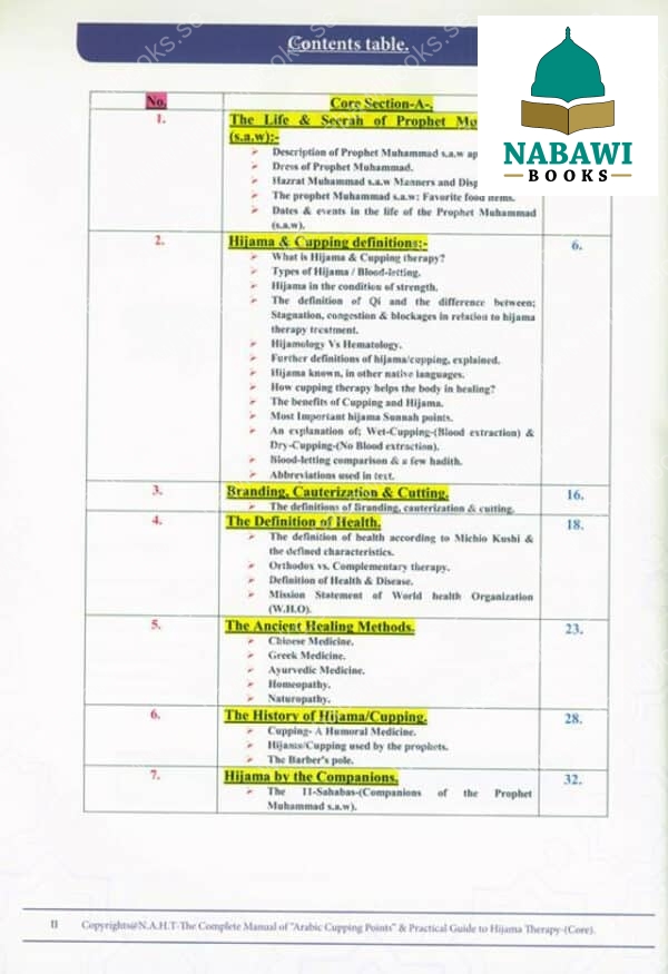 hijama therapy a complete manual of the arabic cupping points 4
