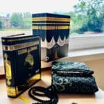 Kaaba Gåvobox med Koran, Tasbih och Bönematta