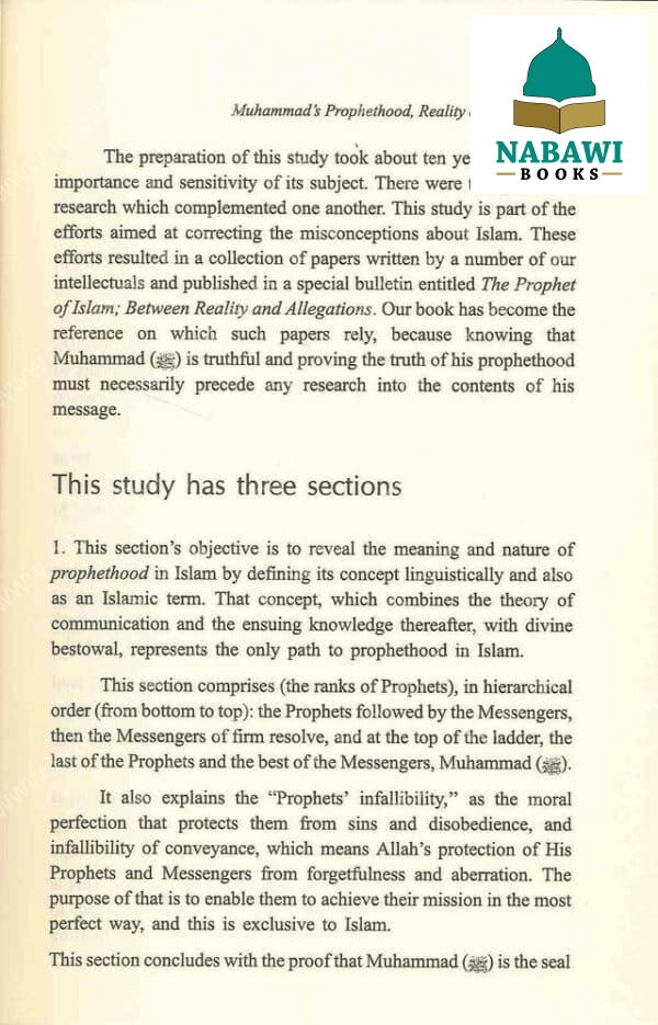 mohammad prophethood reality or myth hard cover