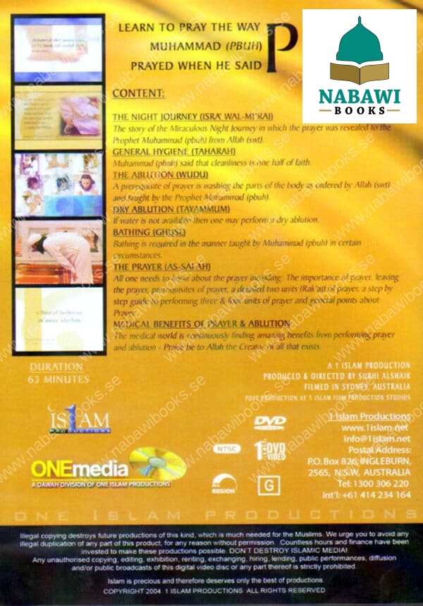 pray as you have seen me pray dvd