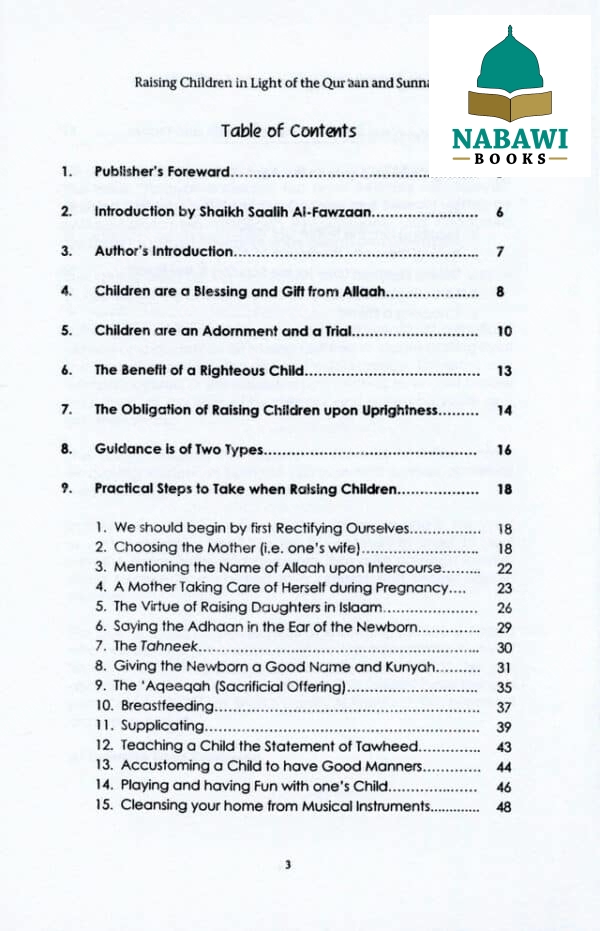 raising children in light of the quran sunnah
