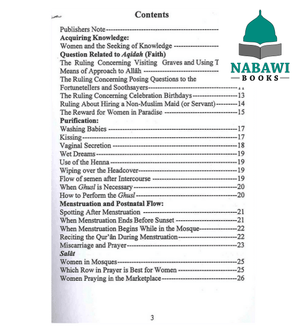 selected fatawa for women