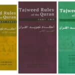 Tajweed Rules of the Quran (3 Part Set) Latest Learning Tajweed Books