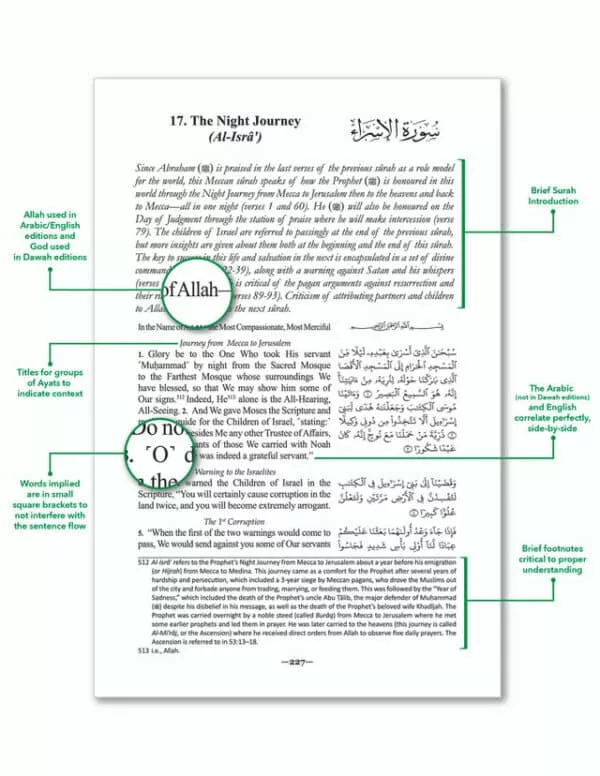 the clear quran with arabic text hardcover