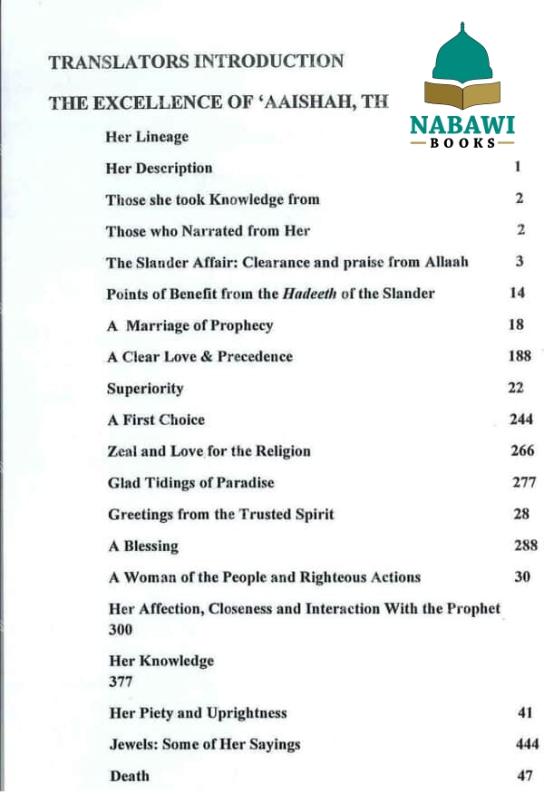 the excellence of aaishah the mother of the believers 2