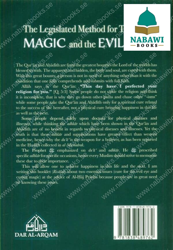 the legislated method for treating magic and the evil eye