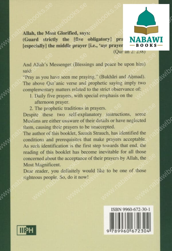 the neglected sunan of prayer 2