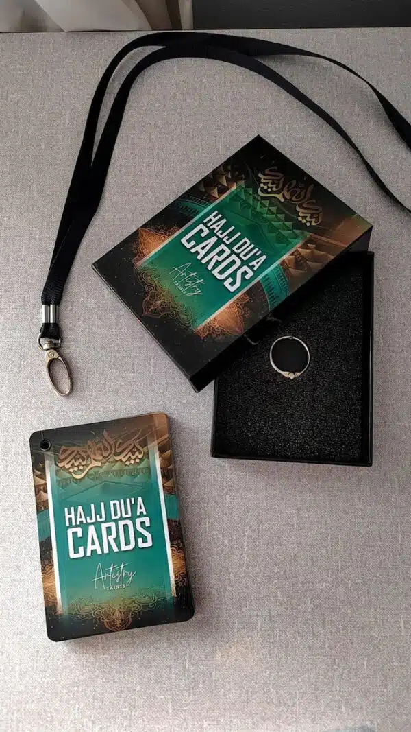 hajj du a cards